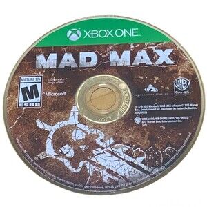 Mad Max - Xbox One - Game Disc Only - Tested and Works